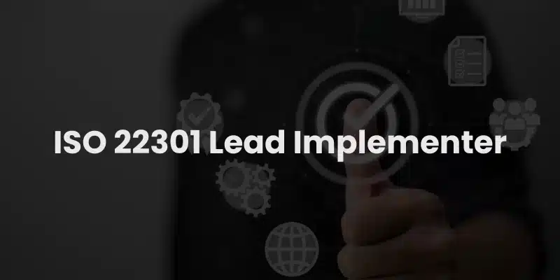 ISO 22301 Lead Implementer header